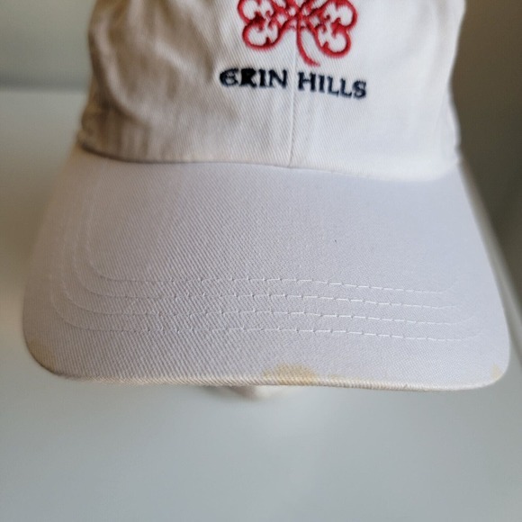 2017 US OPEN ERIN HILLS USGA White & Red Adjustable Golf Cap Hat Brooks Koepka - Picture 3 of 11